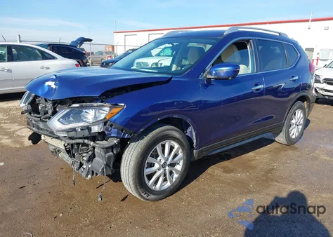 2017 Nissan Rogue Sv from USA, damaged, VIN KNMAT2MT8HP508912